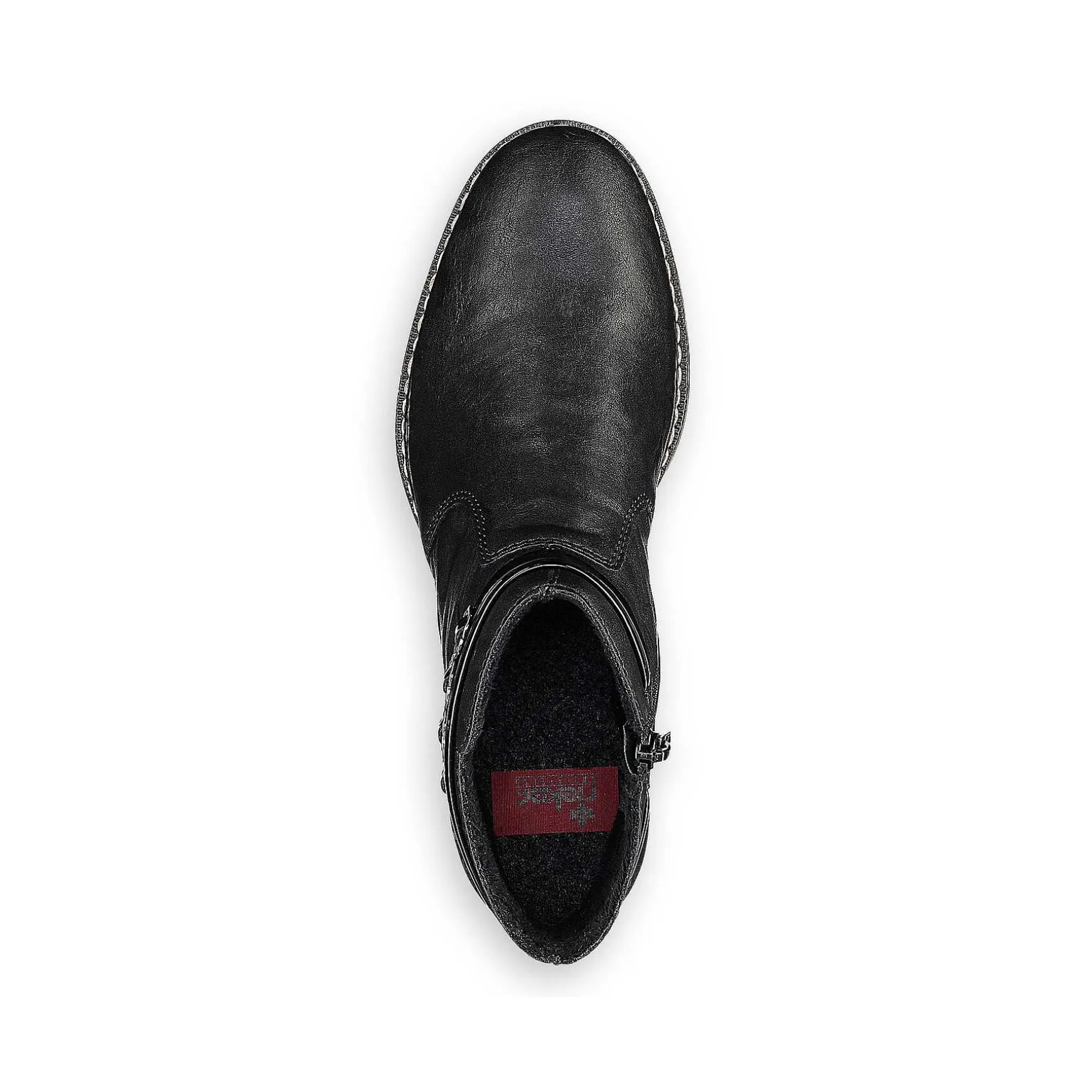 Rieker Women'S Ankle Boots Graphite Black