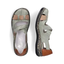 Rieker Women'S Ballerinas Mint Green