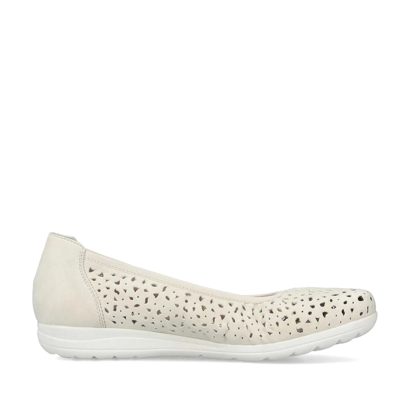 Rieker Women'S Ballerinas Light Beige