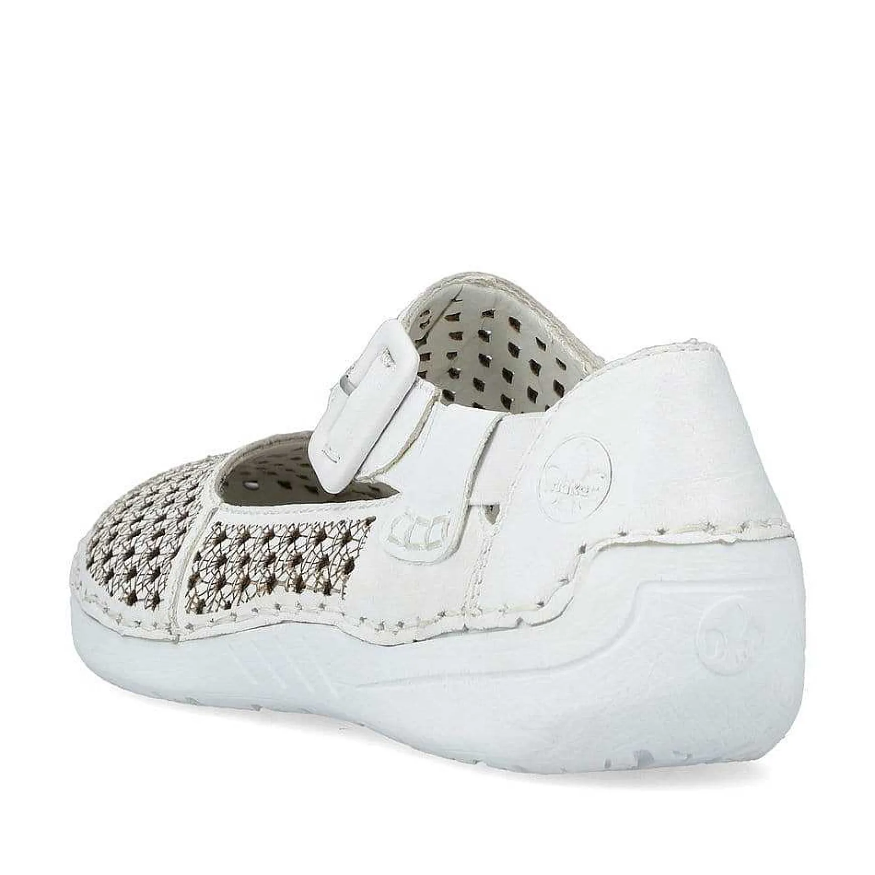 Rieker Women'S Ballerinas Crystal White
