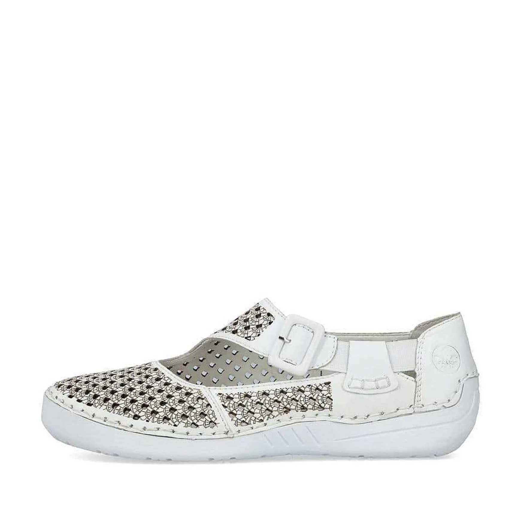 Rieker Women'S Ballerinas Crystal White