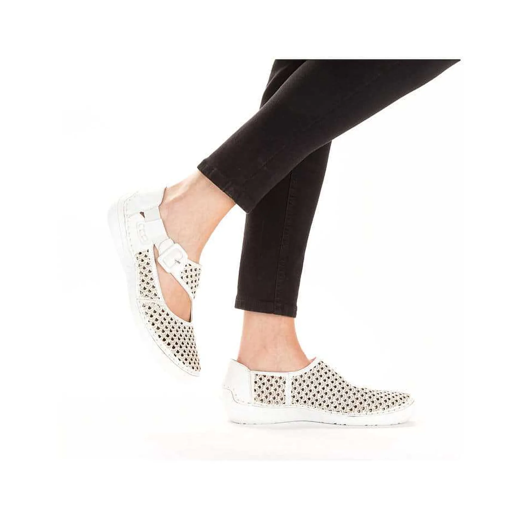 Rieker Women'S Ballerinas Crystal White