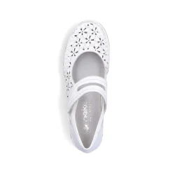Rieker Women'S Ballerinas Pure White