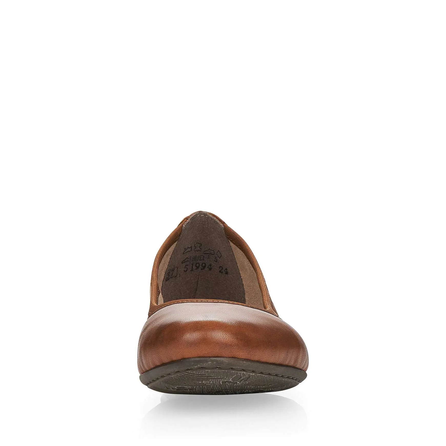 Rieker Women'S Ballerinas Chestnut Brown