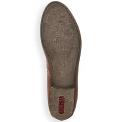 Rieker Women'S Ballerinas Chestnut Brown