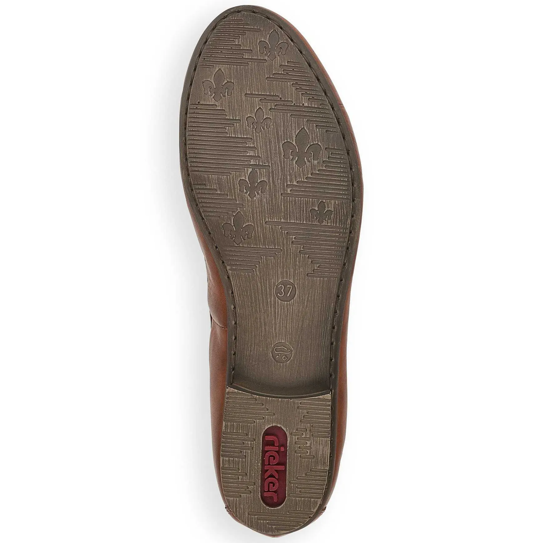 Rieker Women'S Ballerinas Chestnut Brown