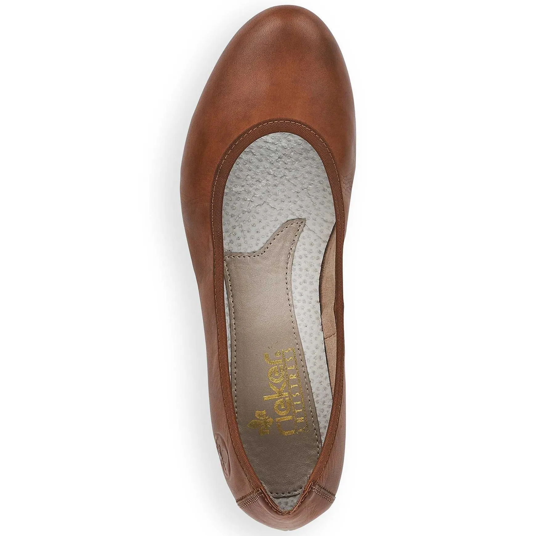 Rieker Women'S Ballerinas Chestnut Brown