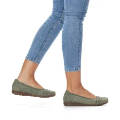 Rieker Women'S Ballerinas Mint Green