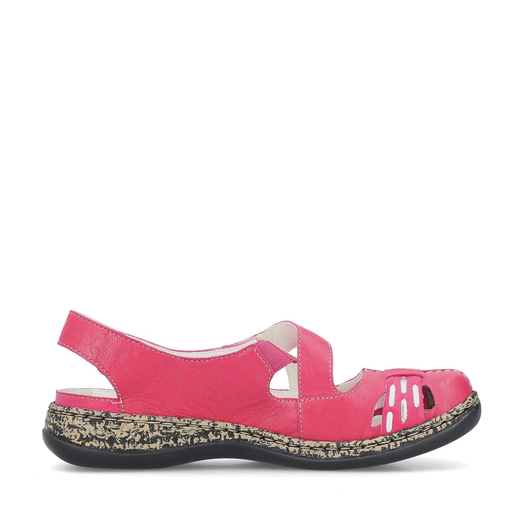 Rieker Women'S Ballerinas Red Pink