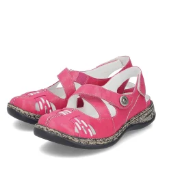 Rieker Women'S Ballerinas Red Pink