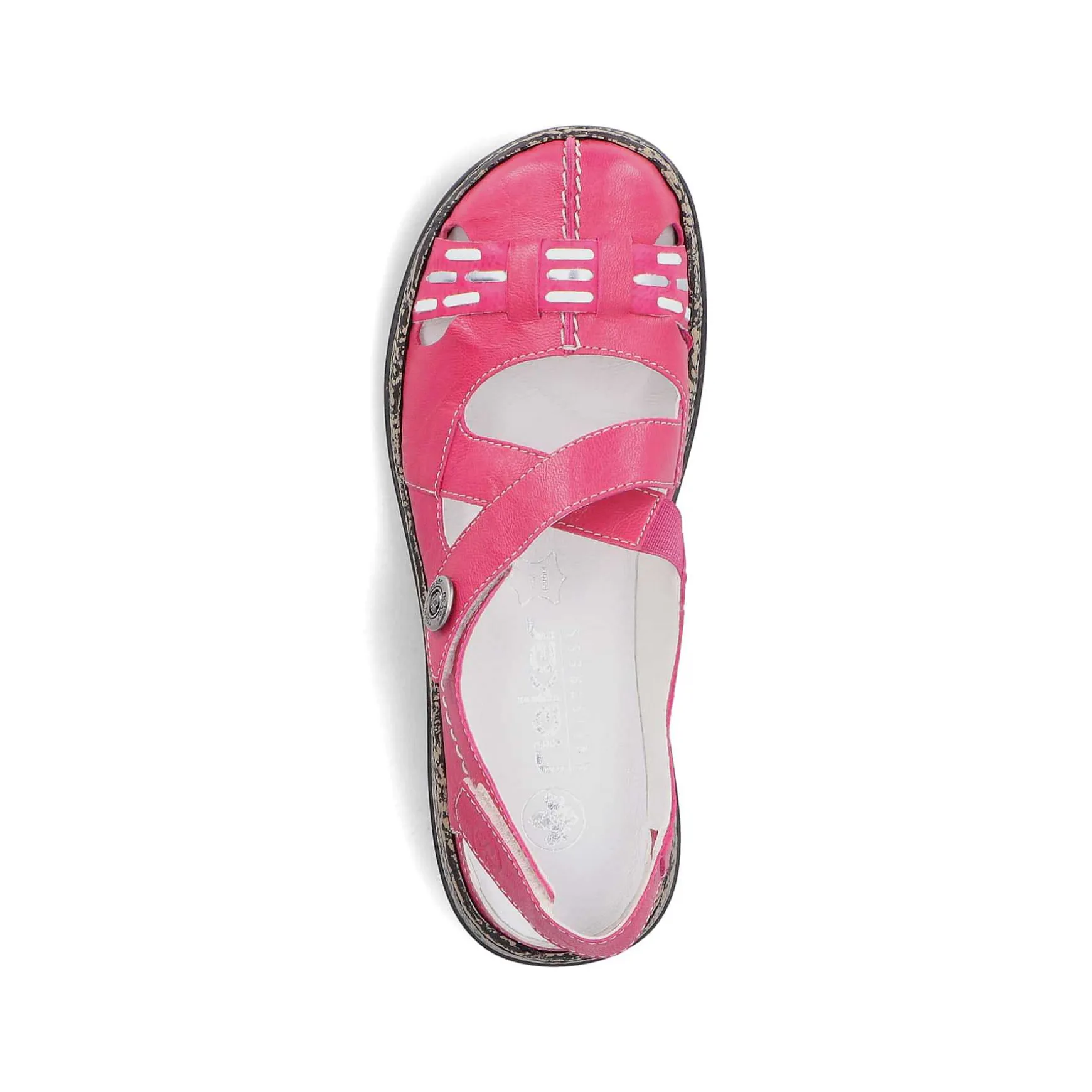 Rieker Women'S Ballerinas Red Pink