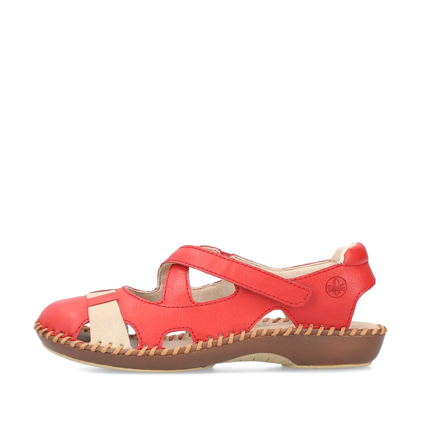 Rieker Women'S Ballerinas Fire Red