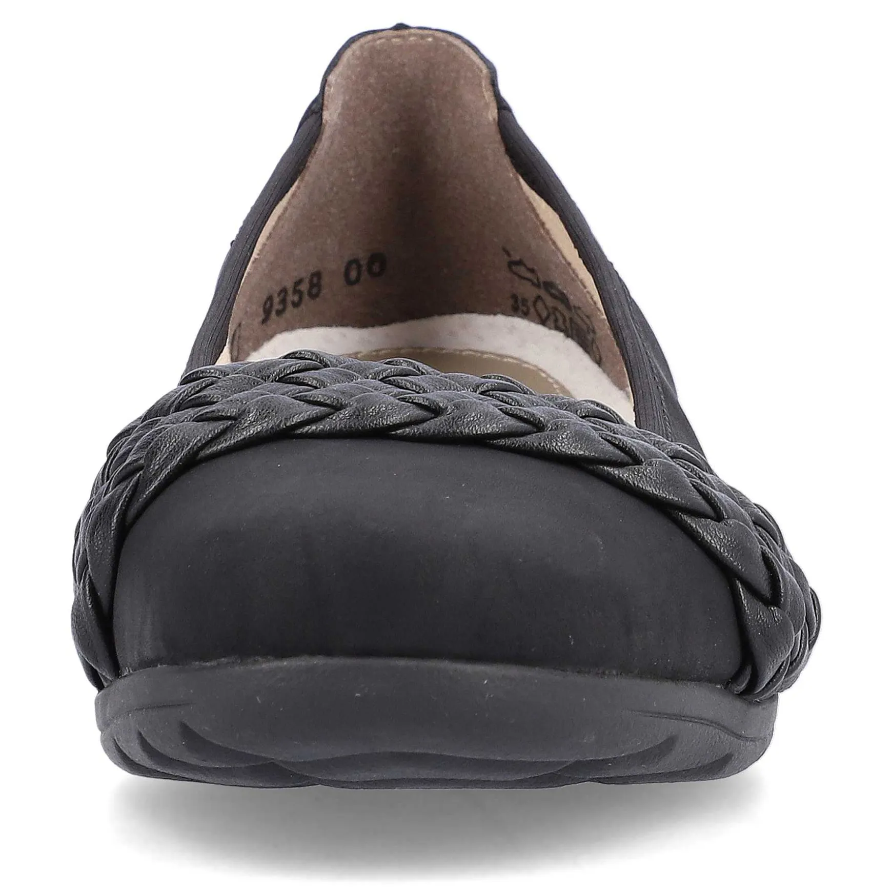 Rieker Women'S Ballerinas Night Black