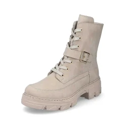 Rieker Women'S Biker Boots Champagne