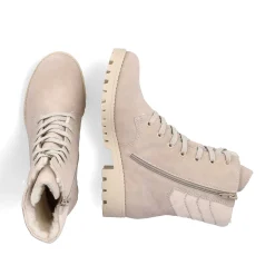 Rieker Women'S Biker Boots Champagne