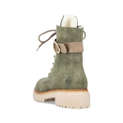 Rieker Women'S Biker Boots Leaf Green