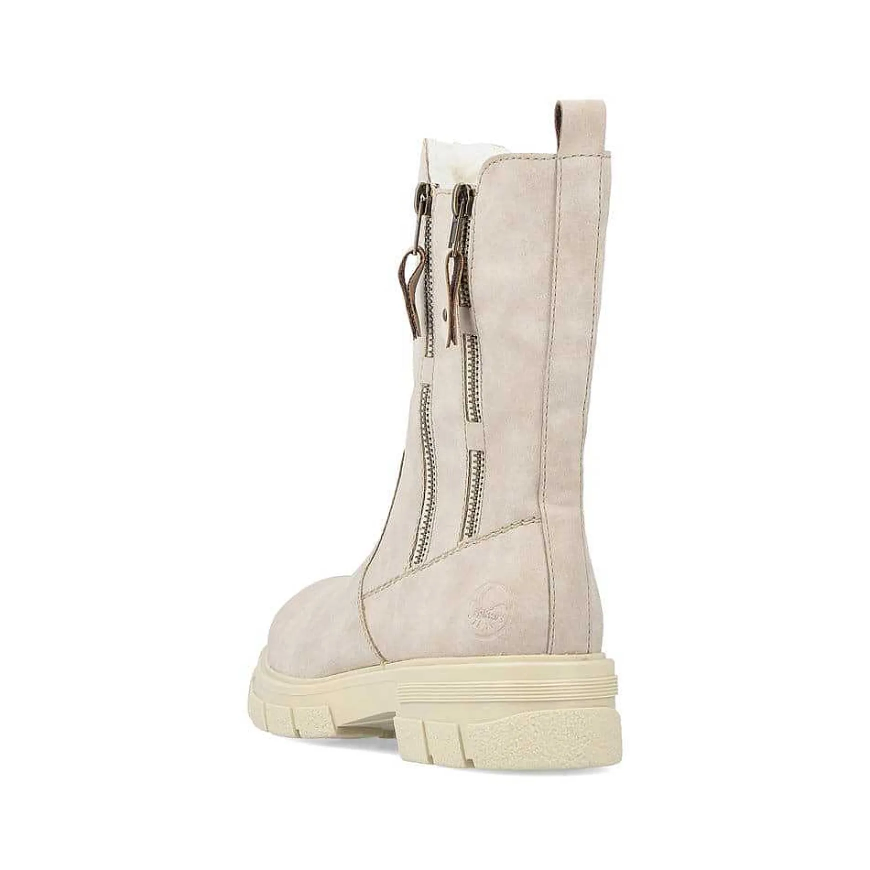 Rieker Women'S Biker Boots Sand Beige