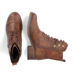 Rieker Women'S Biker Boots Chocolate Brown