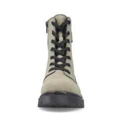 Rieker Women'S Biker Boots Gray Green
