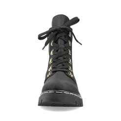 Rieker Women'S Biker Boots Jet Black