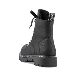 Rieker Women'S Biker Boots Jet Black