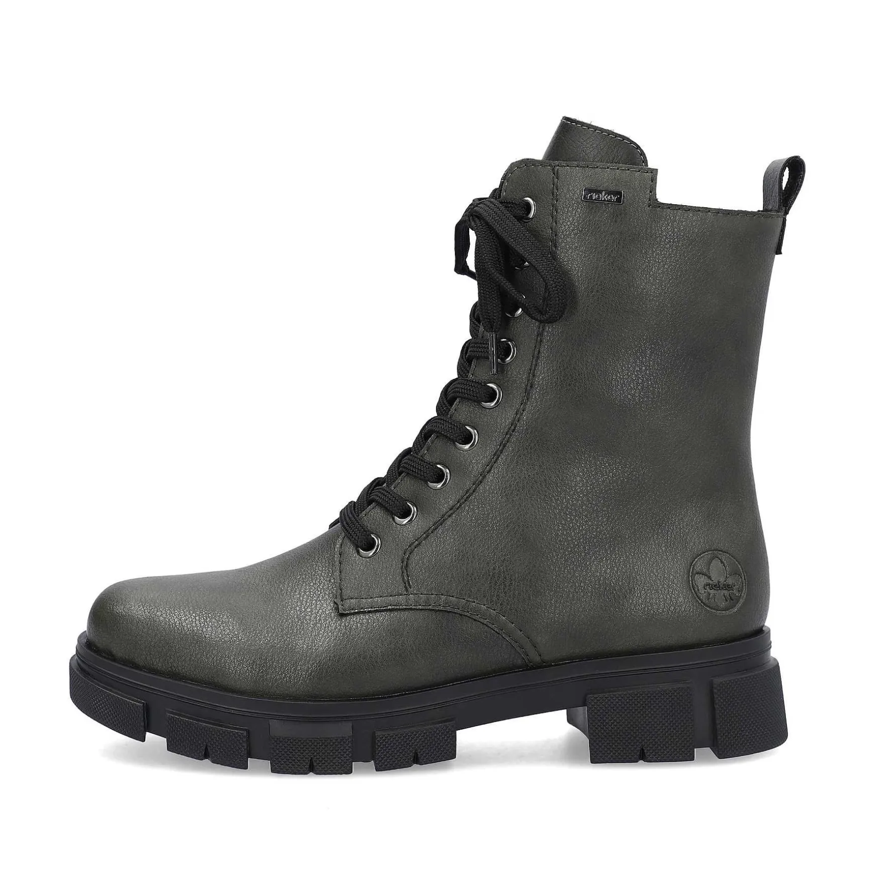 Rieker Women'S Biker Boots Granite Gray