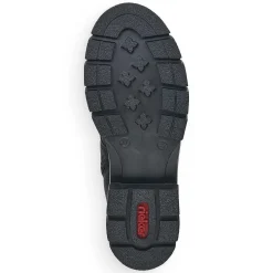 Rieker Women'S Biker Boots Graphite Black