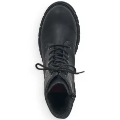 Rieker Women'S Biker Boots Graphite Black
