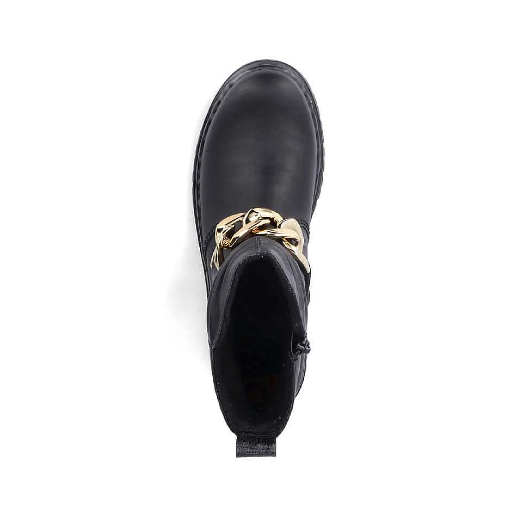 Rieker Women'S Biker Boots Jet Black