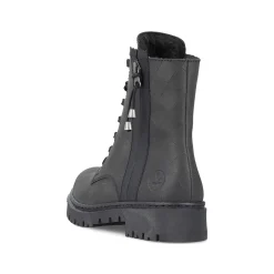 Rieker Women'S Biker Boots Jet Black