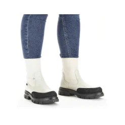 Rieker Women'S Chelsea Boots Light Beige