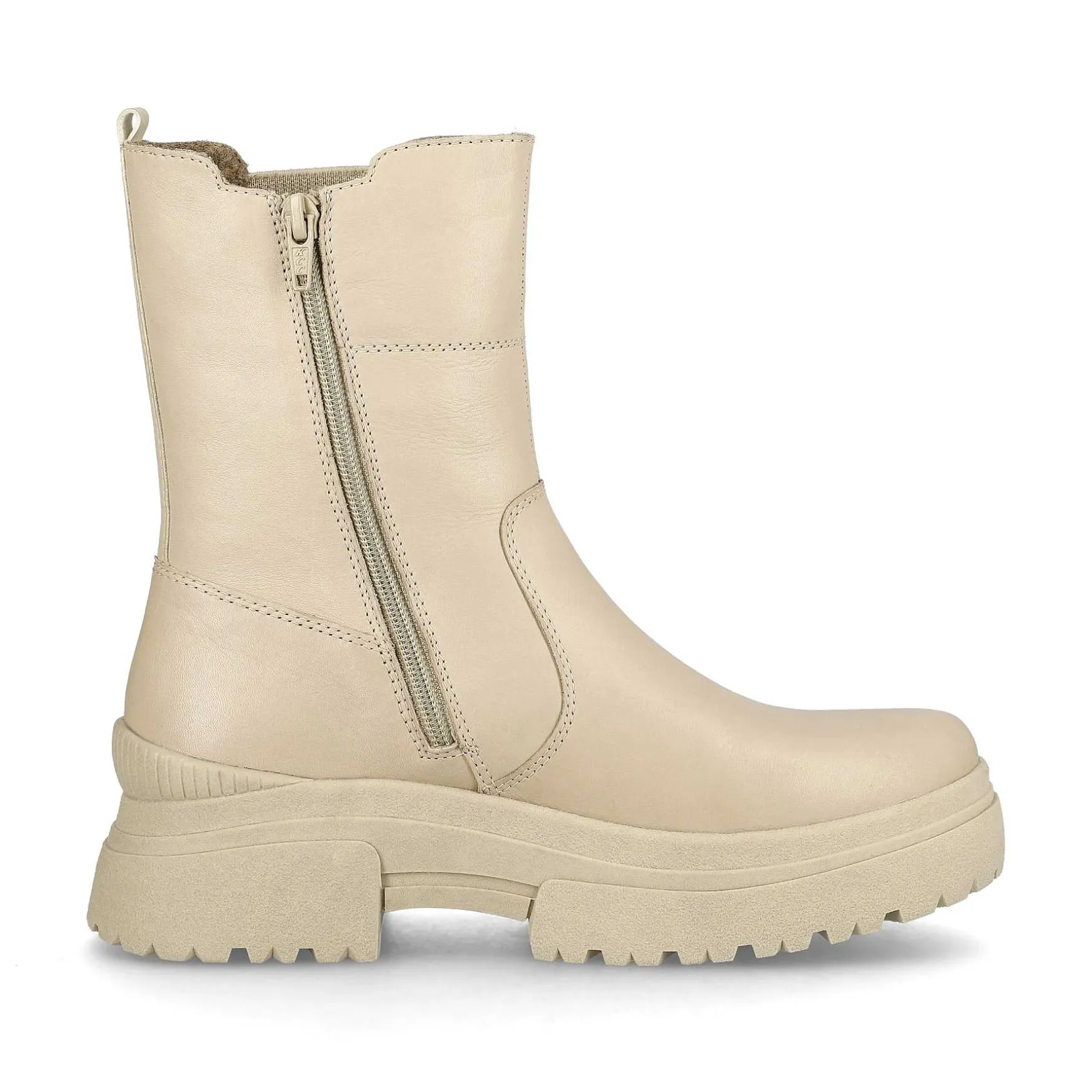 Rieker Women'S Chelsea Boots Cream Beige