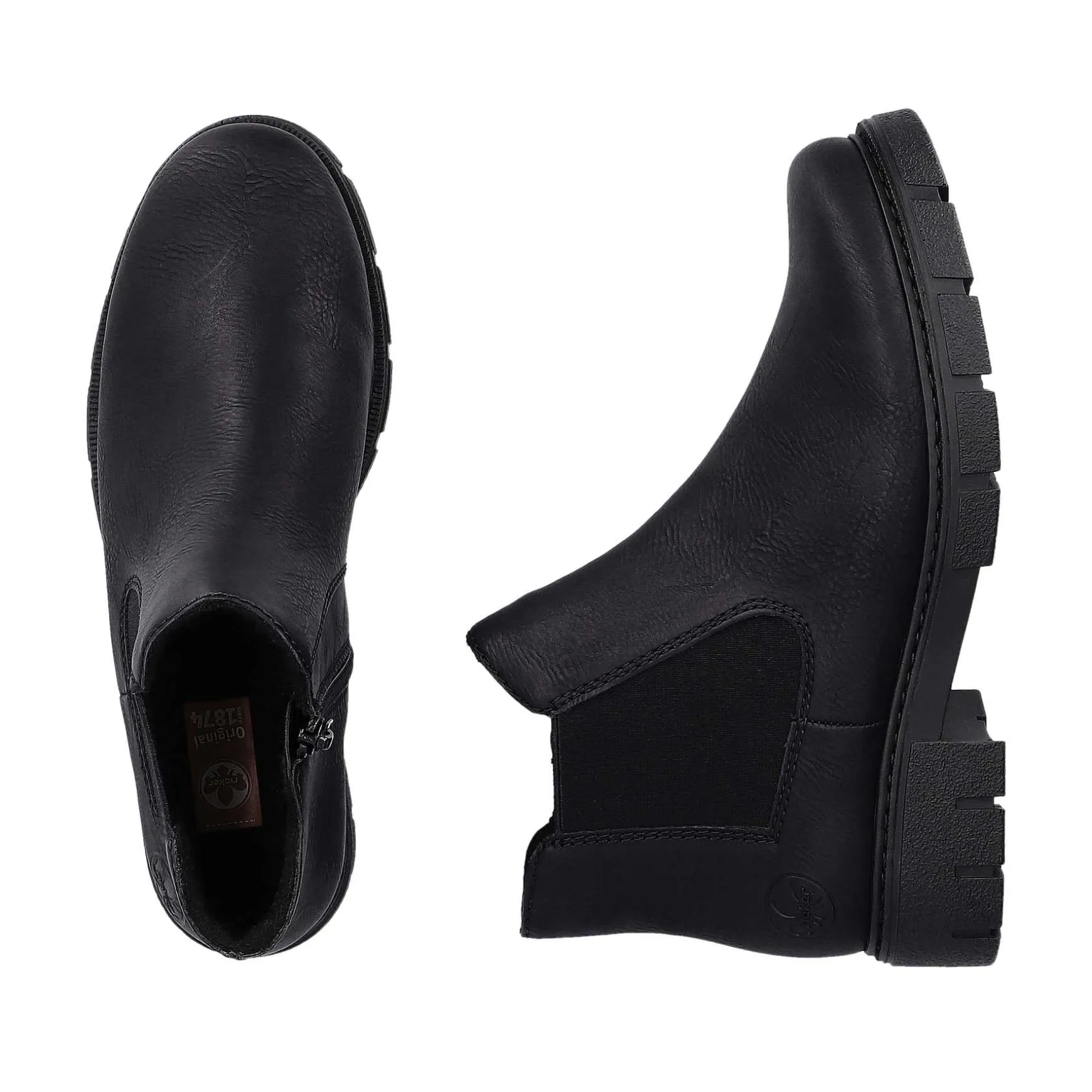 Rieker Women'S Chelsea Boots Night Black