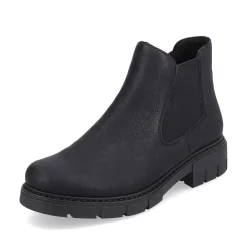Rieker Women'S Chelsea Boots Night Black
