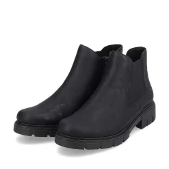 Rieker Women'S Chelsea Boots Night Black
