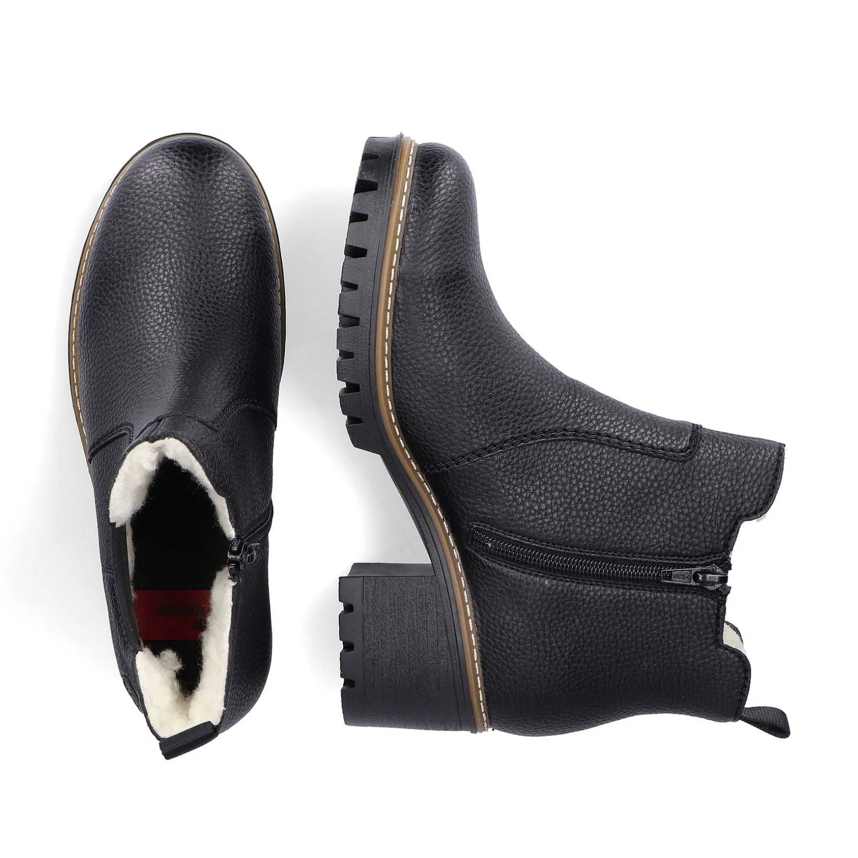 Rieker Women'S Chelsea Boots Night Black