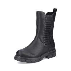 Rieker Women'S Chelsea Boots Jet Black