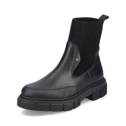 Rieker Women'S Chelsea Boots Jet Black