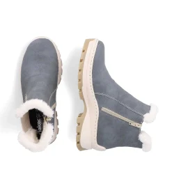 Rieker Women'S Chelsea Boots Grey-Blue-Beige