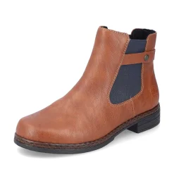 Rieker Women'S Chelsea Boots Fox Brown