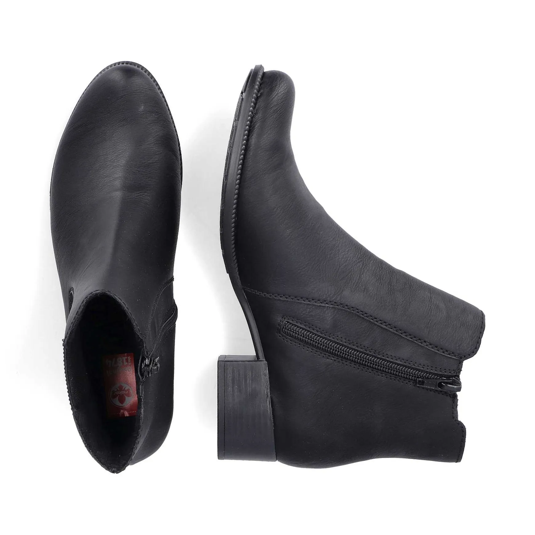 Rieker Women'S Chelsea Boots Midnight Black