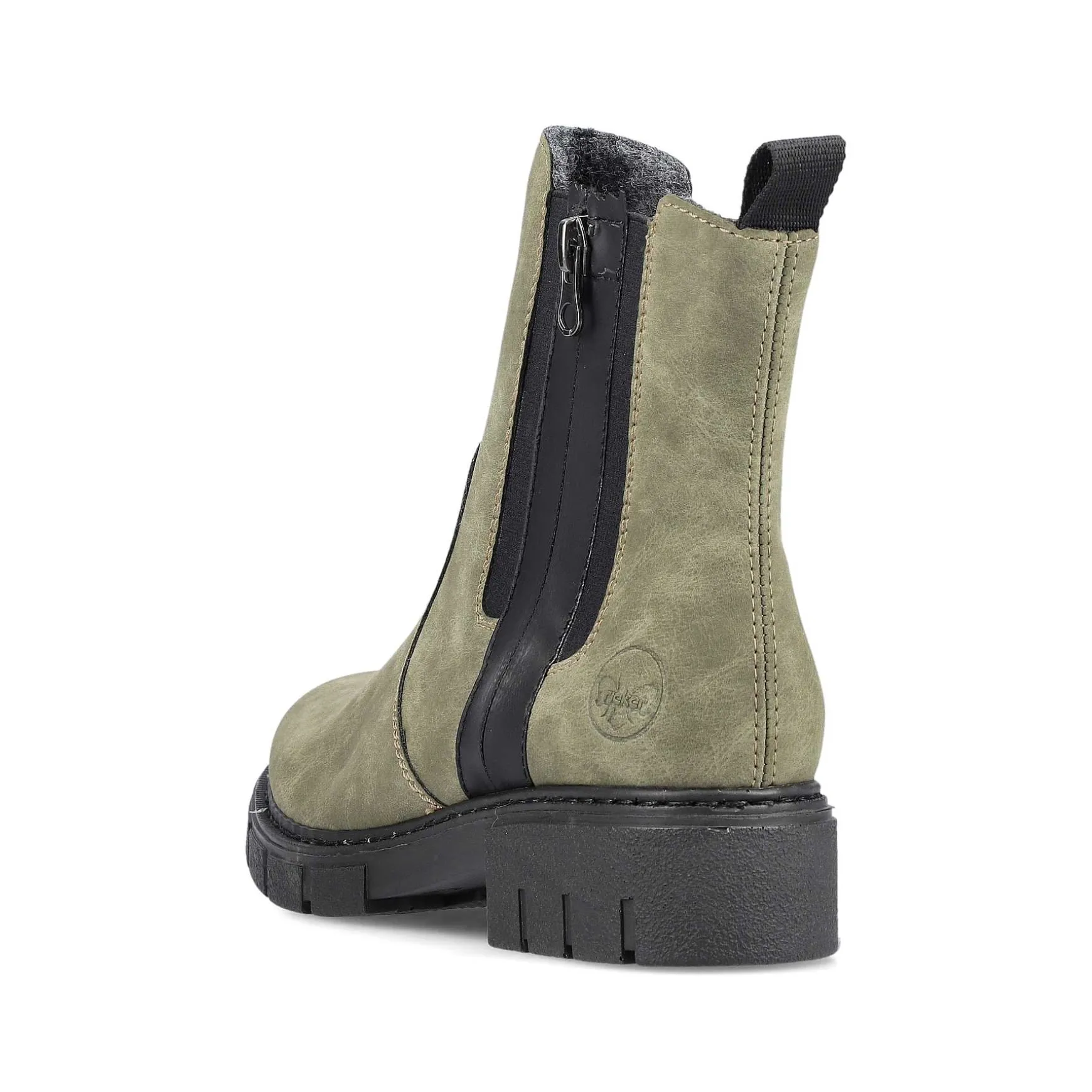 Rieker Women'S Chelsea Boots Leaf Green