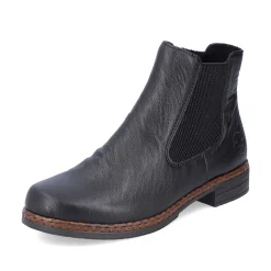 Rieker Women'S Chelsea Boots Night Black