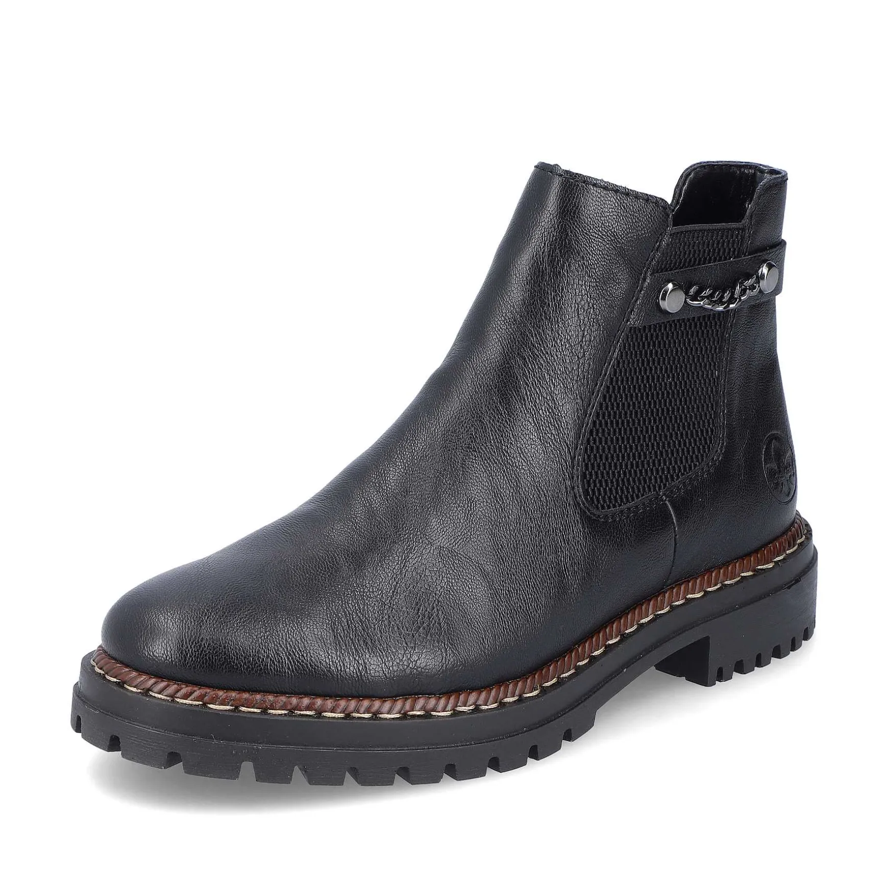 Rieker Women'S Chelsea Boots Night Black
