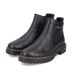 Rieker Women'S Chelsea Boots Night Black