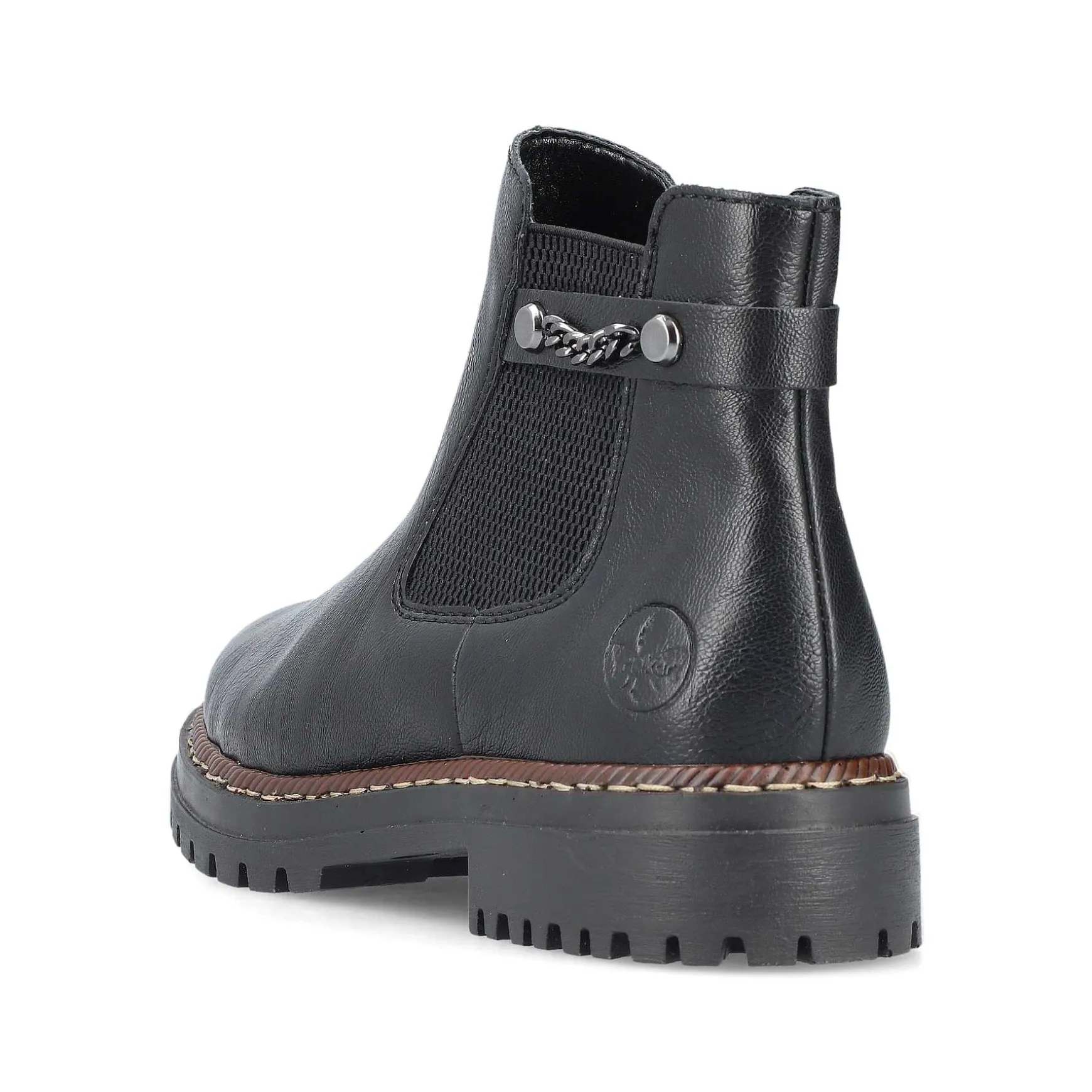 Rieker Women'S Chelsea Boots Night Black