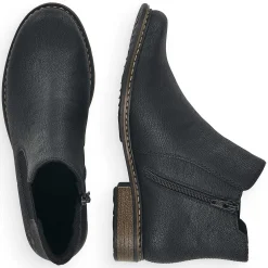 Rieker Women'S Chelsea Boots Jet Black
