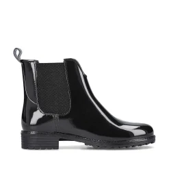 Rieker Women'S Chelsea Boots Glossy Black