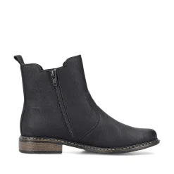 Rieker Women'S Chelsea Boots Jet Black