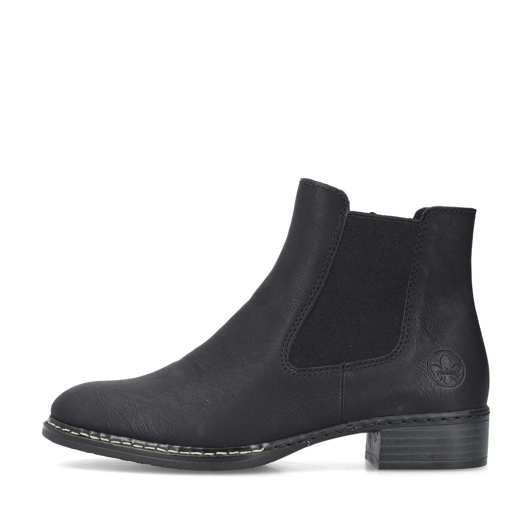 Rieker Women'S Chelsea Boots Night Black